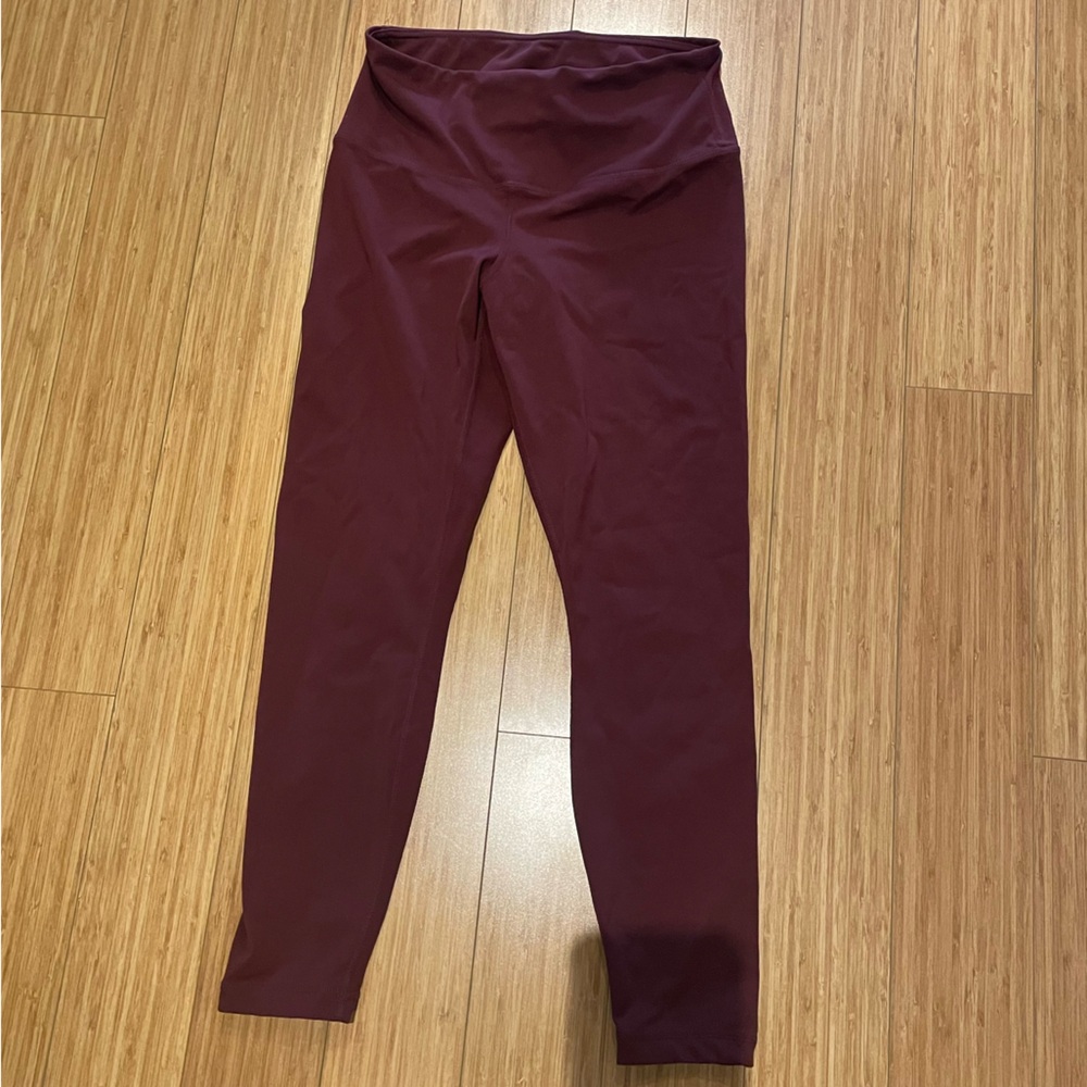 Yogalicious Lux Maroon Leggings